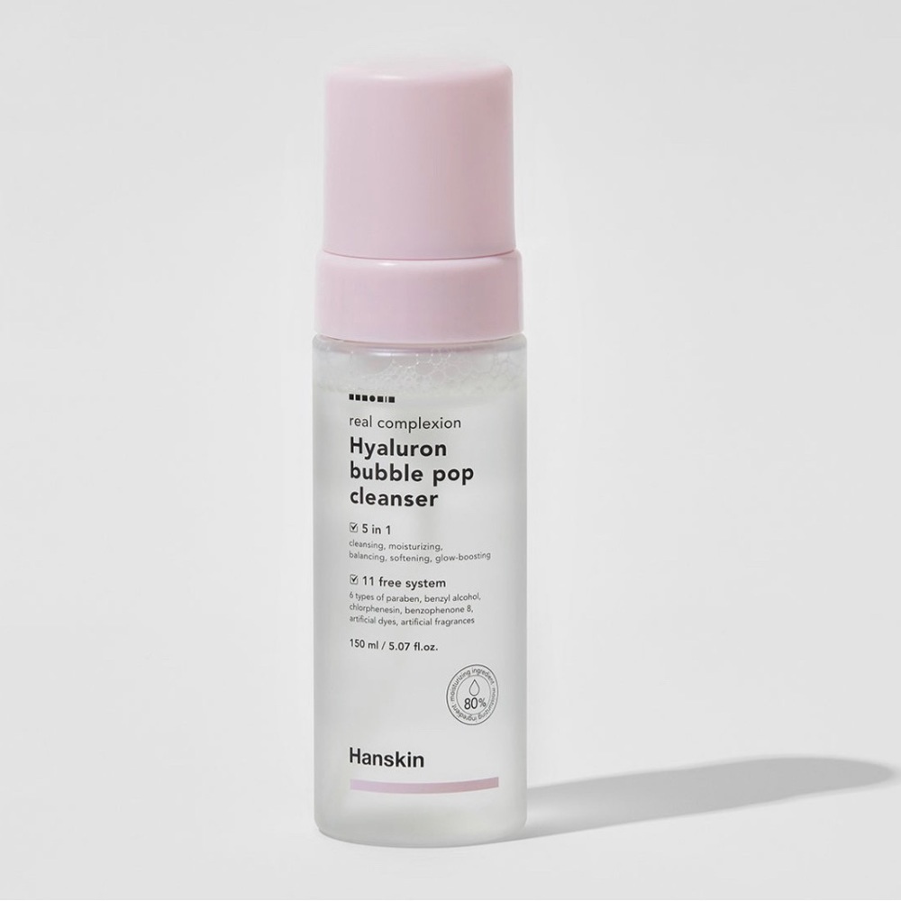 Hanskin Hyaluron Bubble Pop Cleanser | NEW